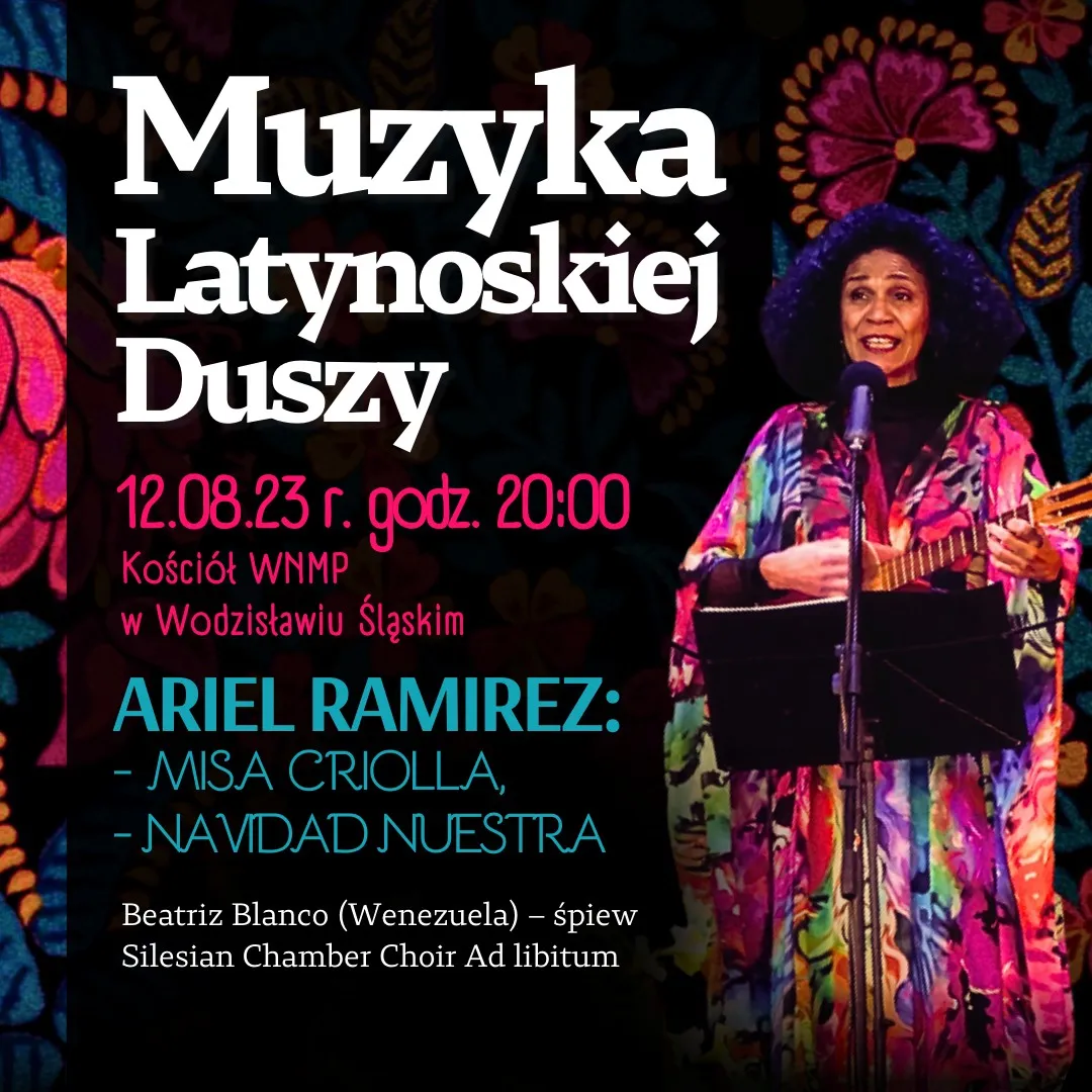 Music of the Latin Soul concert poster